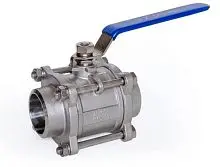 Титановый кран шаровой проходной без присоединительных фланцев ДУ 400 РУ 25 ГОСТ 9702-87 купить Брянск