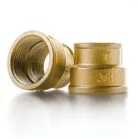 Латунная муфта переходная резьбовая 32х20 мм купить Брянск