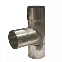 Нержавеющий равнопроходной тройник 219,1x2 AISI-304 DIN купить Брянск
